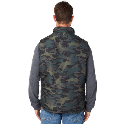 Men's Sherpa Lined Buffalo Plaid Vest