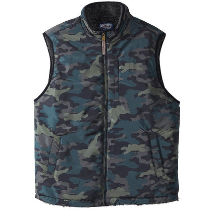 Men's Sherpa Lined Buffalo Plaid Vest