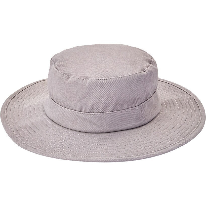 Cotton Bucket Hat with Adjustable Drawstring#select-color_gray