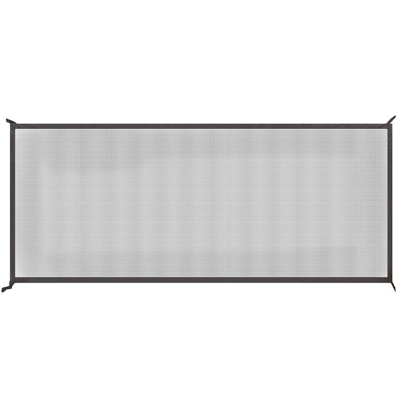Mesh Screen Pet Gate For Doorway Stairwell Lightweight Portable | The ...