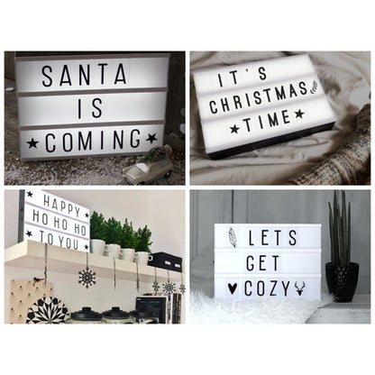 Customizable Cinema Light Box