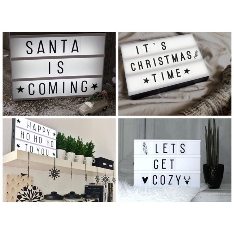 Customizable Cinema Light Box