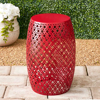Metal Barrel Stool