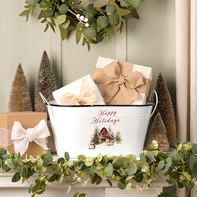 Metal Christmas Storage Bin#select-bin_barn