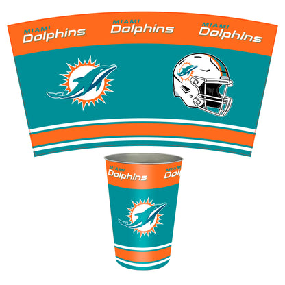 NFL Tin Wastebasket