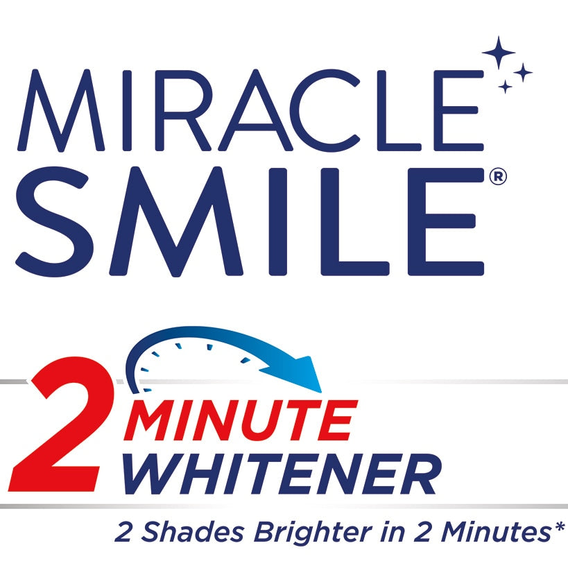 Miracle Smile® Teeth Whitening Gel - 2 Shades Whiter in 2 Minutes
