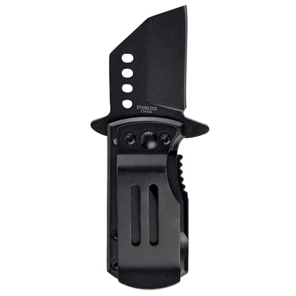 Money Clip Folding Knife Stainless Steel With American Flag Design