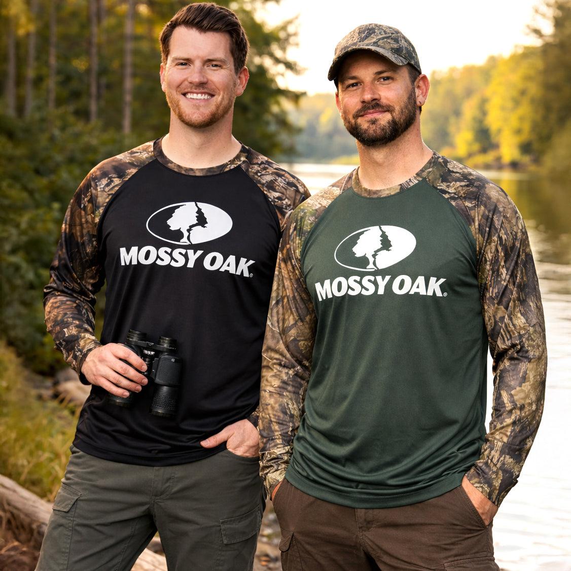 Mossy Oak Performance Long Sleeve Men's T Shirt | The Lakeside