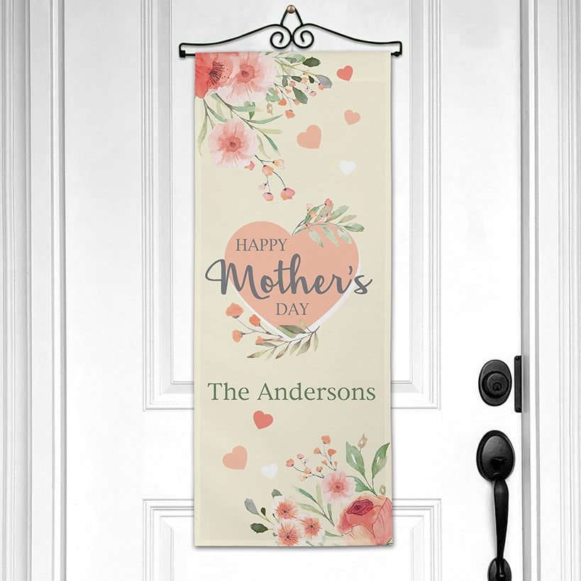 Personalized Mother's Day Heart Wall Hanging