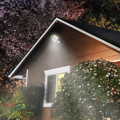 Solar Powered Motion Sensor Flood Light with Wireless Remote