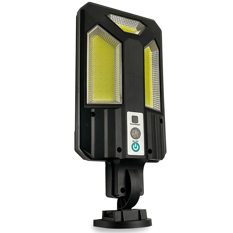 Solar Powered Motion Sensor Flood Light with Wireless Remote