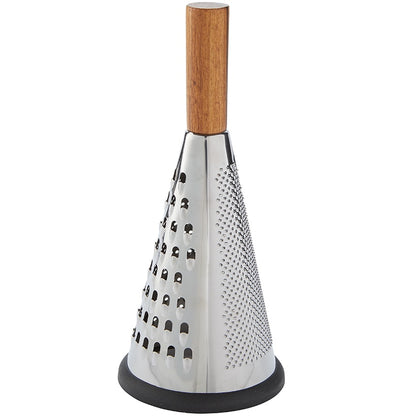 Cone Grater with Wood Handle Multifunctional