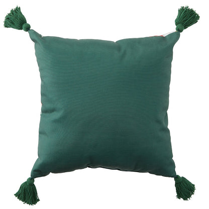 Spring Mushroom Accent Pillow