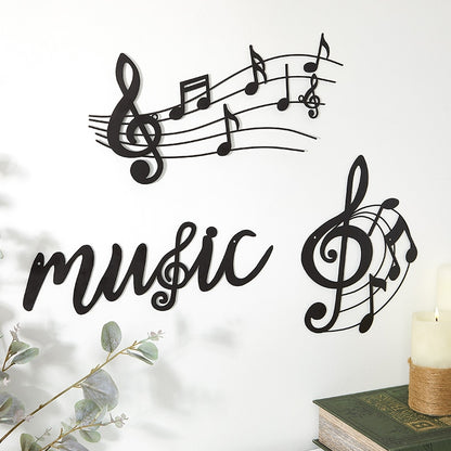 Music Wall Decor Metal Notes