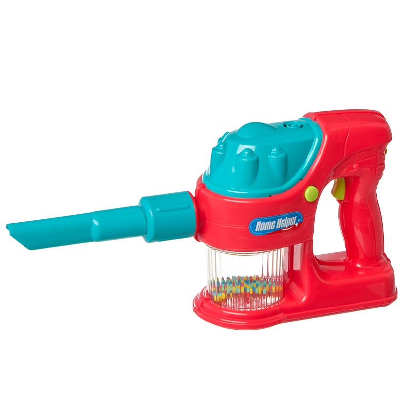 Kids' Cordless Toy Vacuum - Fun with Realistic Sounds and Working Suction