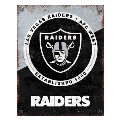 NFL Established Year Metal Sign