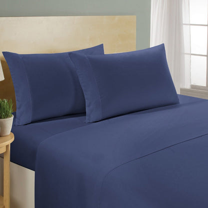 4-Piece Set: 100% Egyptian-Quality Cotton 1000 Thread Count Deep Pocket Luxury Sheets