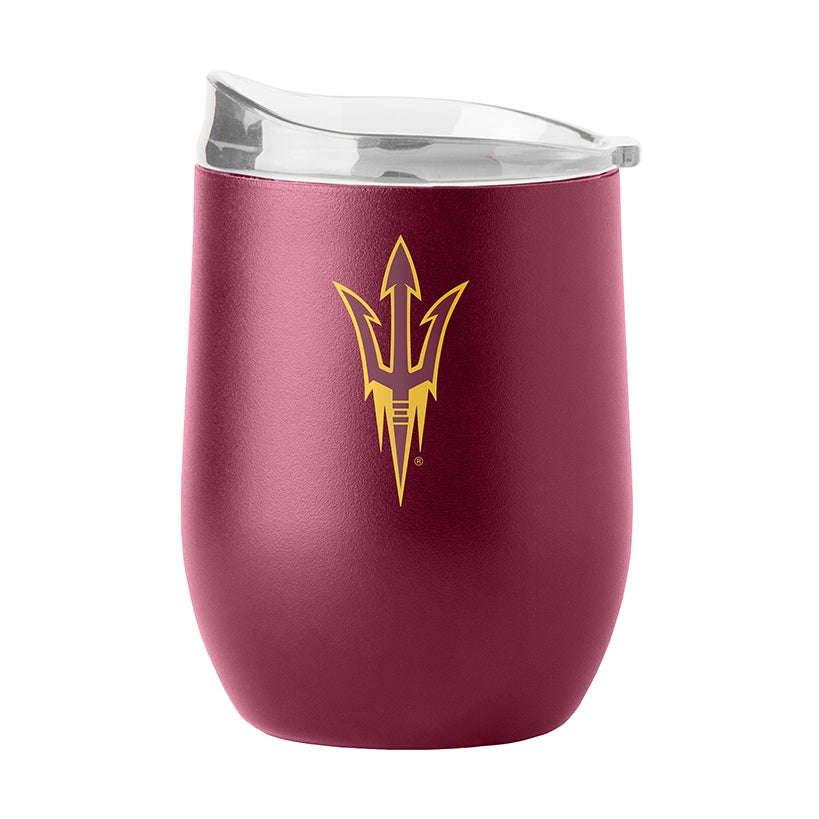 NCAA Flipside Powder Coat Curved Tumbler