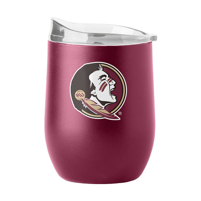 NCAA Flipside Powder Coat Curved Tumbler
