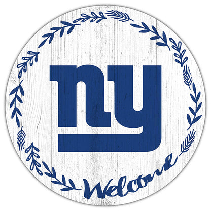 NFL 12" Welcome Circle Sign