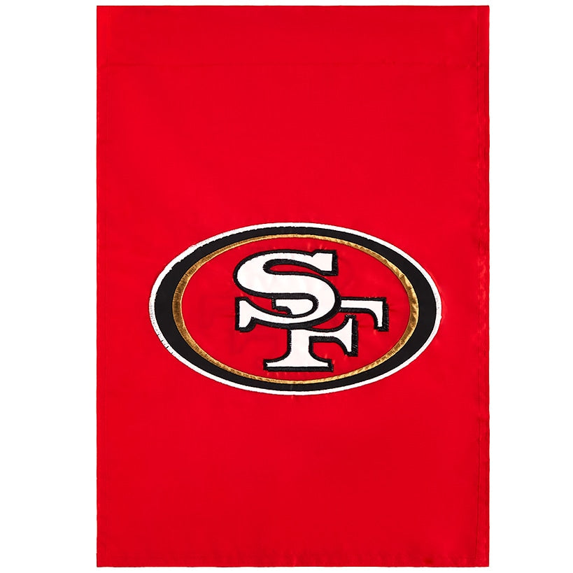 NFL Double-Sided Applique Logo Garden Flag