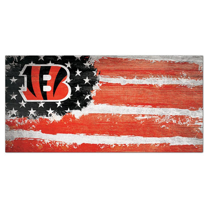 NFL Distressed Flag Signs