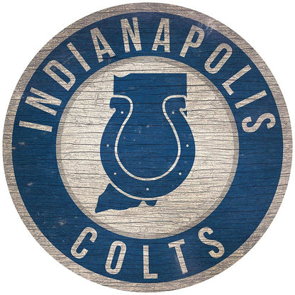 NFL State Circle Signs