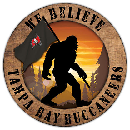 NFL We Believe Bigfoot Sign