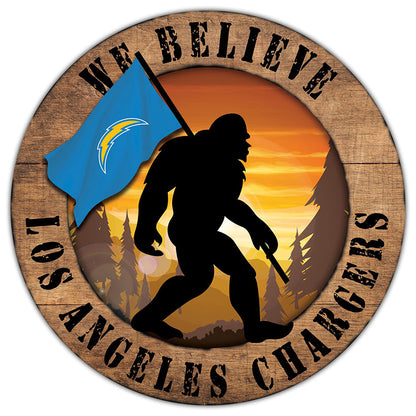 NFL We Believe Bigfoot Sign