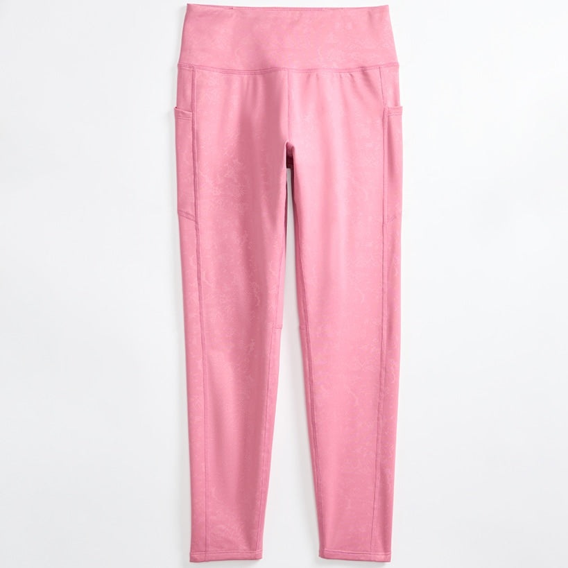 Nicole Miller Women's 7/8 Length Yoga Leggings with Pockets#select-color_mauve