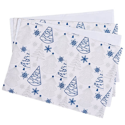 Nordic Blue Placemats Set of 4