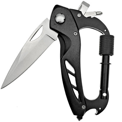 Multifunctional Outdoor Emergency Knife, Stainless Steel Blade