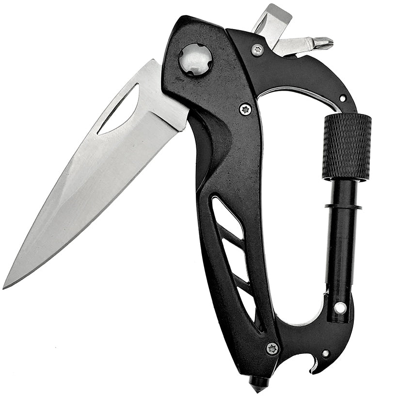 Multifunctional Outdoor Emergency Knife, Stainless Steel Blade