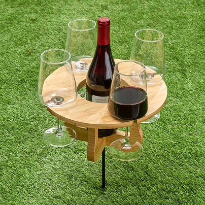 Outdoor Wine or Beer Picnic Table