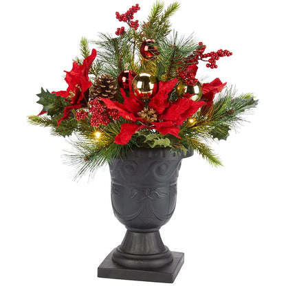 Lighted Urn Planter