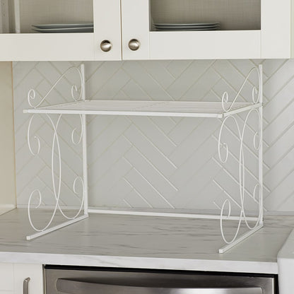 Over the Microwave Metal Shelf