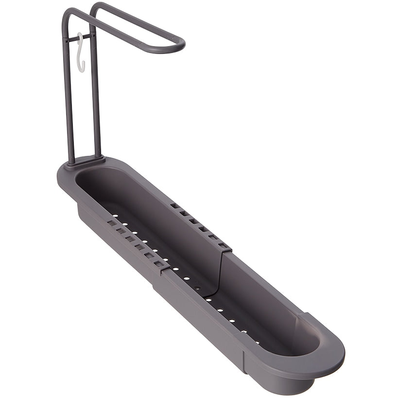 Kitchen Sink Expandable Drain Rack with Towel Holder
