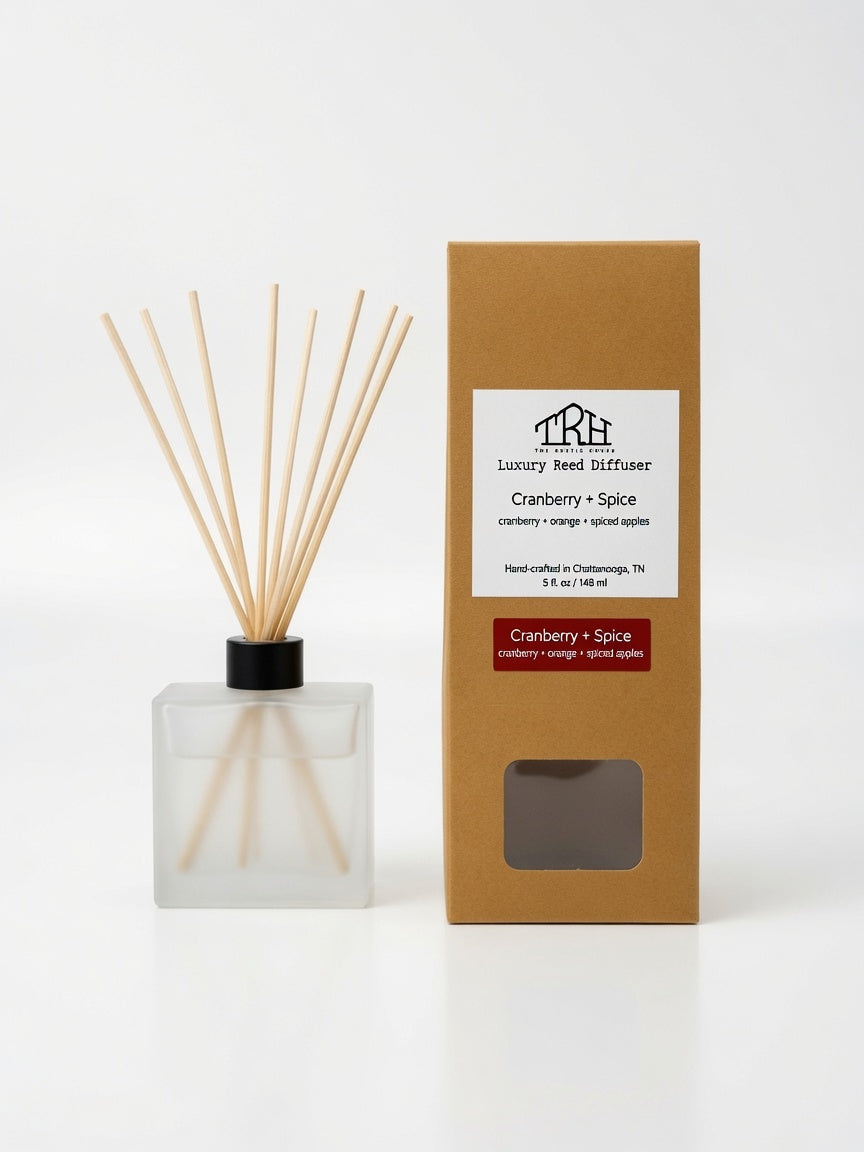 Cranberry + Spice Reed Diffuser