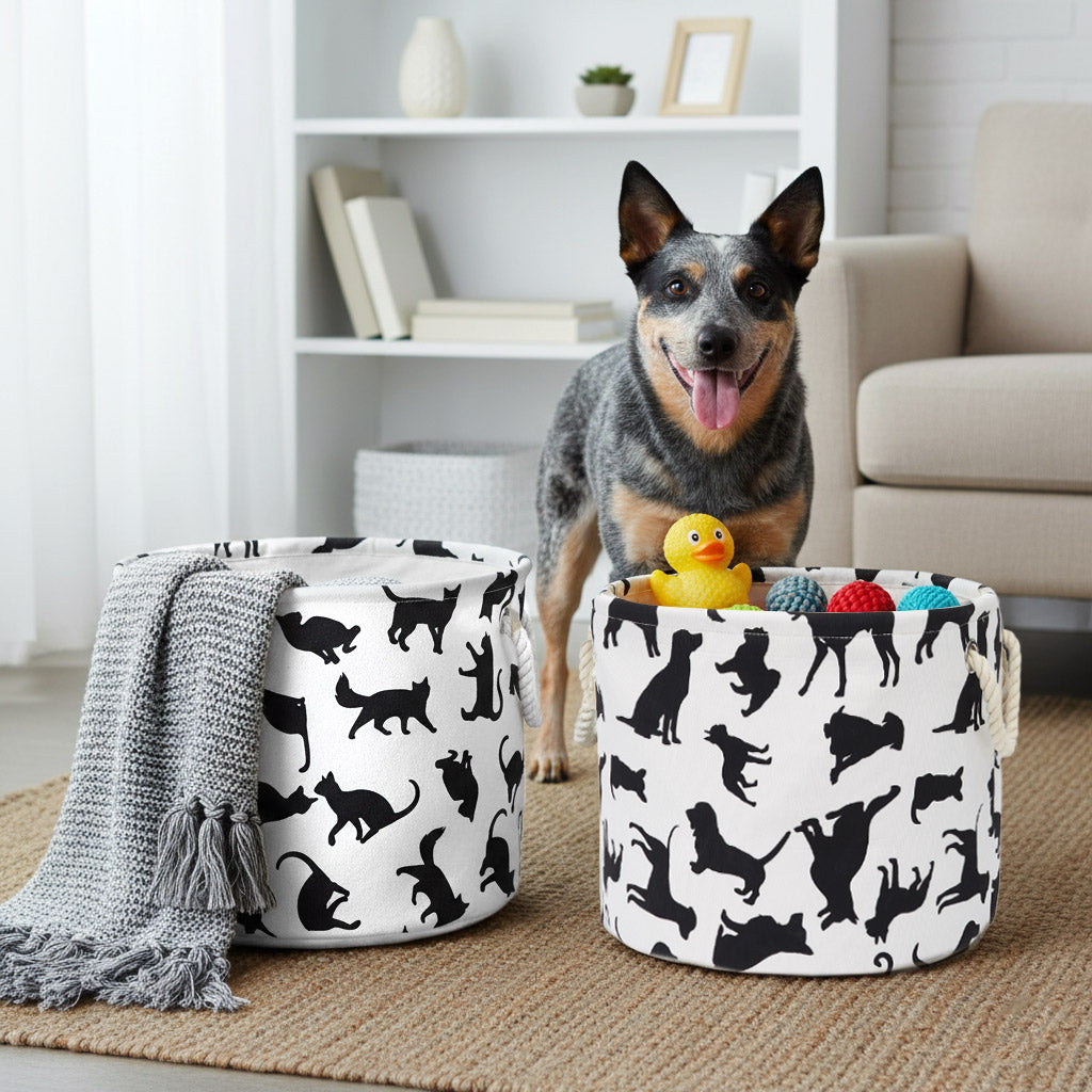 Pet-Themed Storage Bins