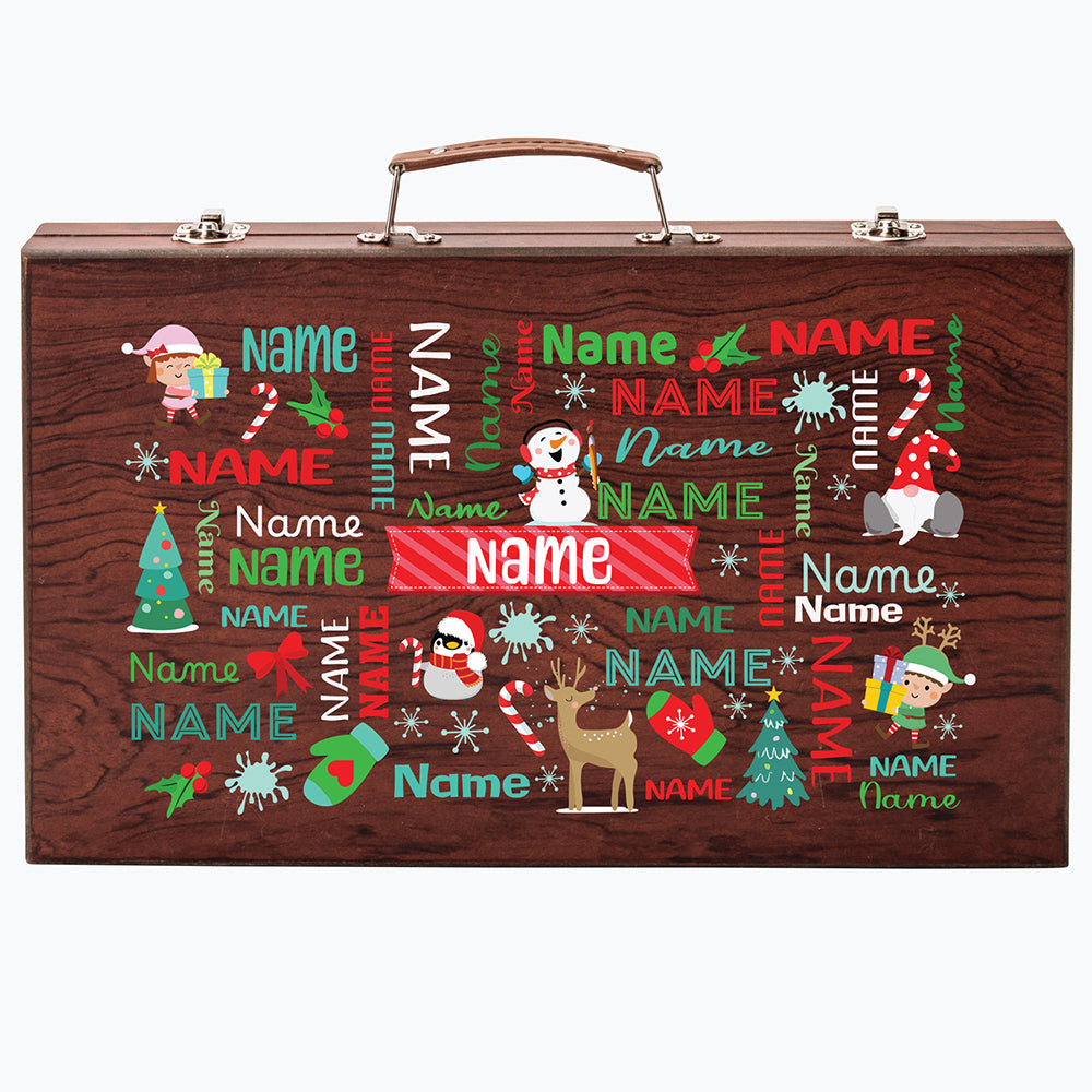 Personalized Name Holiday Art Kit