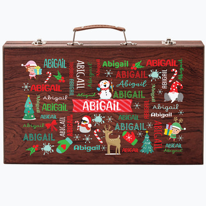 Personalized Name Holiday Art Kit
