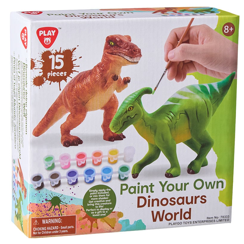 Paint Your Own Dinosaurs - Fun and Creative Set for Kids