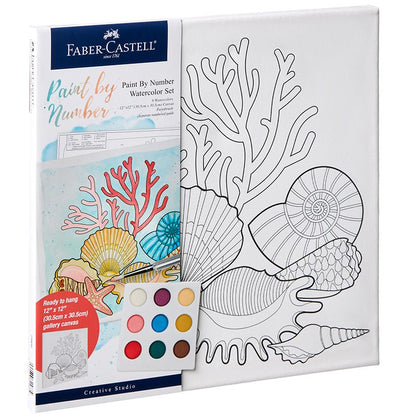 Faber-Castell Paint by Numbers Watercolor Gift Set