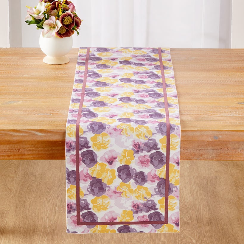 Painted Floral Set of 4 Placemats or Runner#select-item_runner