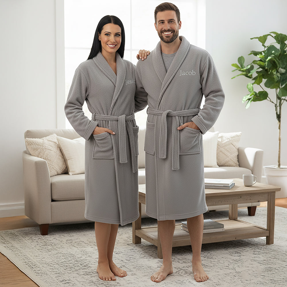 Personalized Microfleece Robe