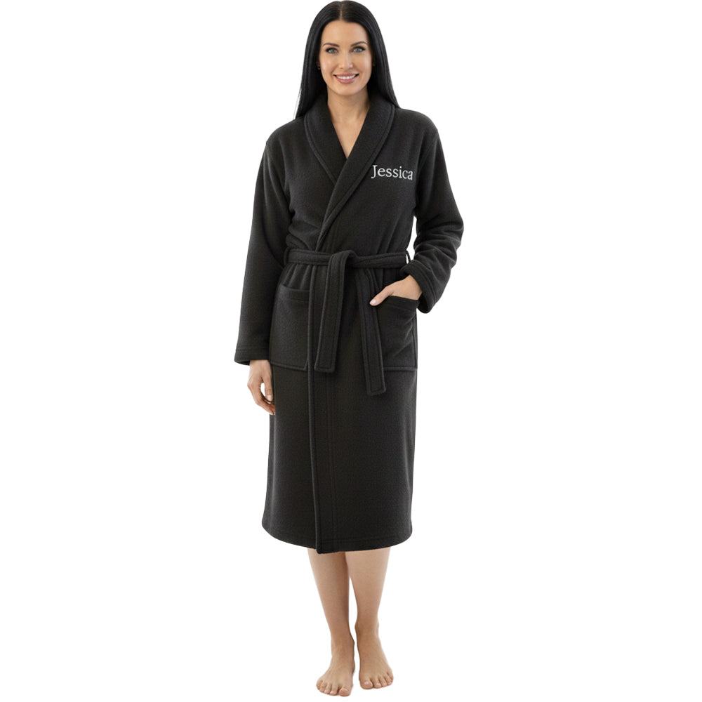 Personalized Microfleece Robe