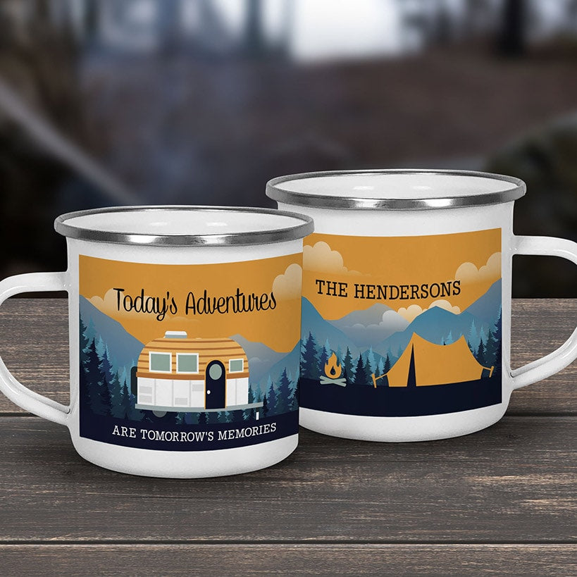 Personalized Today's Adventure Camp Mug 11-Oz