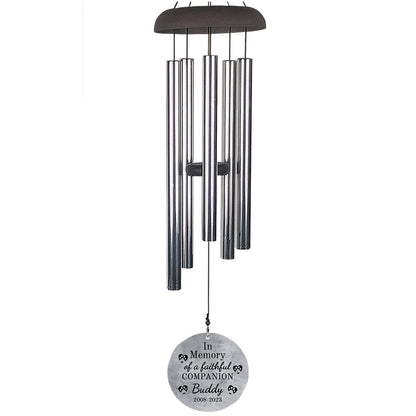 Personalized Pet Memorial Windchime 30"