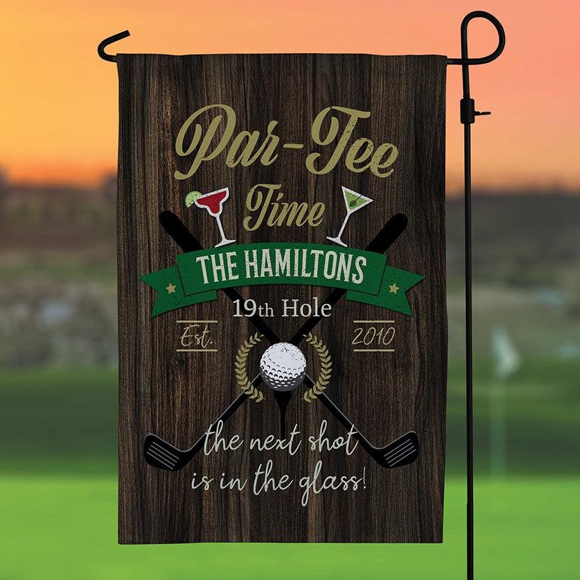 Personalized Golf Garden Flag