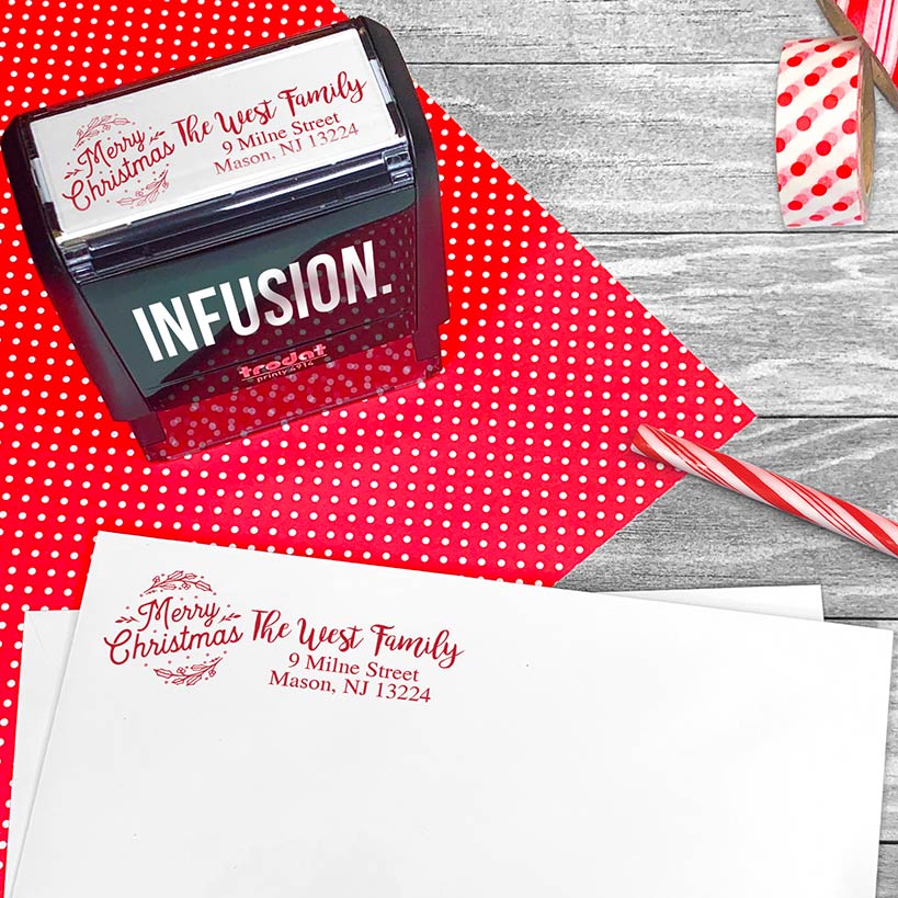 Personalized Christmas Self Inking Stamps#select-stamps_merry-christmas